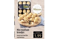 mini knoflookbroodjes