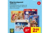 king kerstpuzzel