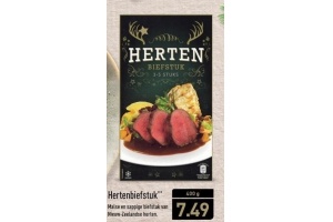 hertenbiefstuk
