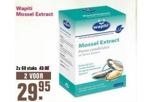 wapiti mossel extract