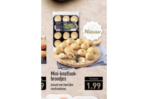 mini knoflookbrood