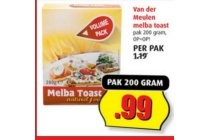 van der meulen melba toast