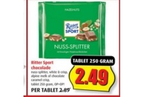 ritter sport chocolade