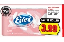 edet toiletpapier 4 laags