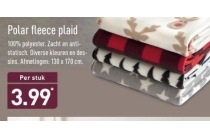 polar fleece plaid