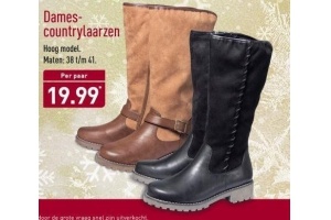 dames countrylaarzen