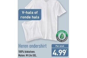 heren ondershirt