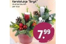 kerststukje birgit