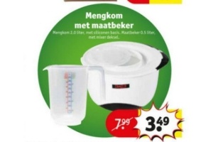 mengkom met maatbeker