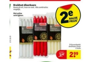 kruidvat dinerkaars