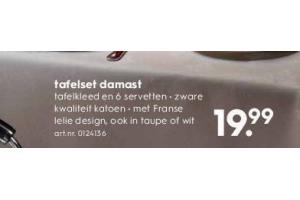 tafelset damast