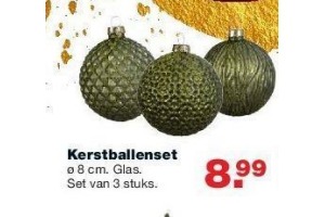 kerstballenset