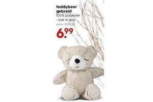 teddybeer gebreid