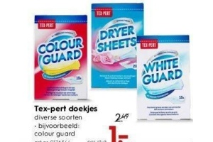 diverse tex pert doekjes