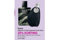 replay signature en stone supernova for him