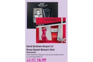 david beckham respect cadeauset