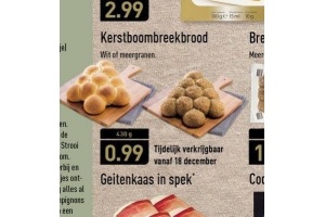 kerstboombreekbrood