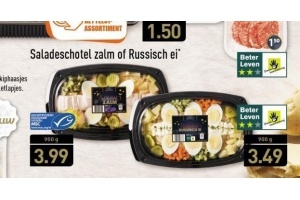 saladeschotel zalm of russisch ei