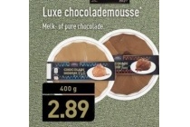 luxe chocolademousse
