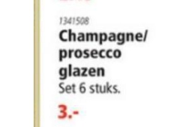 champagne glazen