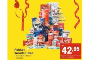 pakket wooden tree