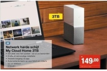 netwerk harde schijf my cloud home 3tb