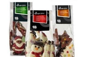 bijzonder lekker chocolade sneeuwpoppen kerstmannen of kerstboompjes