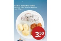 bonbon du ton trio truffels