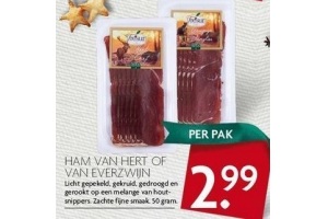 ham van hert of everzwijn