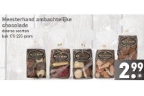 meesterhand ambachtelijke chocolade