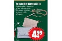 feestelijk damestasje