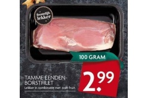 tamme eendenborstfilet