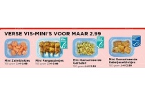 verse vis mini s voor maar eur2 99