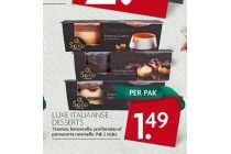 luxe italiaanse desserts