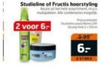 studioline of fructis haarstyling