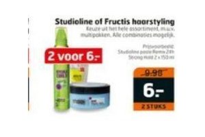 studioline of fructis haarstyling