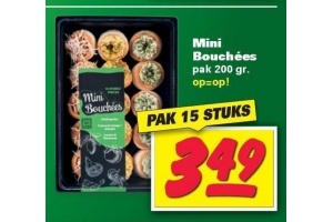 mini bouchees
