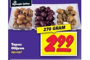 bijzonder lekker tapas olijven