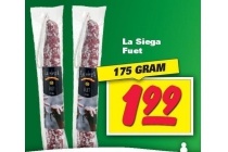 la siega fuet