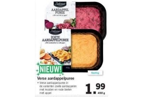 verse aardappelpuree