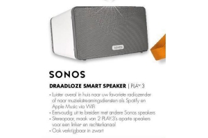 sonos draadloze smart speaker play 3