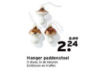 hanger paddenstoel