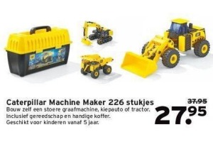 caterpillar machine maker 226 stukjes