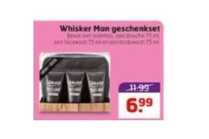 whisker man geschenkset