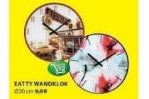 eatty wandklok