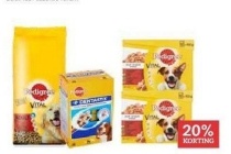 pedigree hondenvoer en snacks