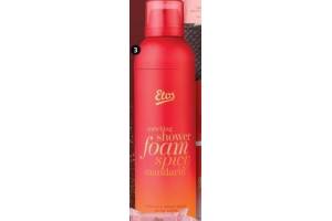 etos spicy mandarin showerfoam