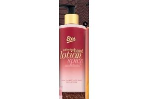 etos spicy mandarin softening handlotion