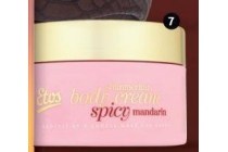 etos spicy mandarin bodycream