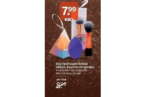 real techniques limited edition kwasten en sponges